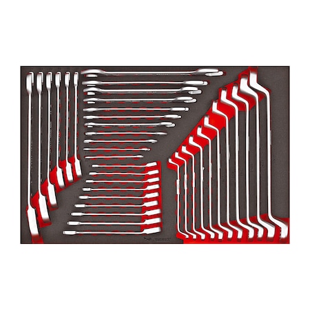 Teng Tools 37 Piece Metric Spanner Set TTESP37